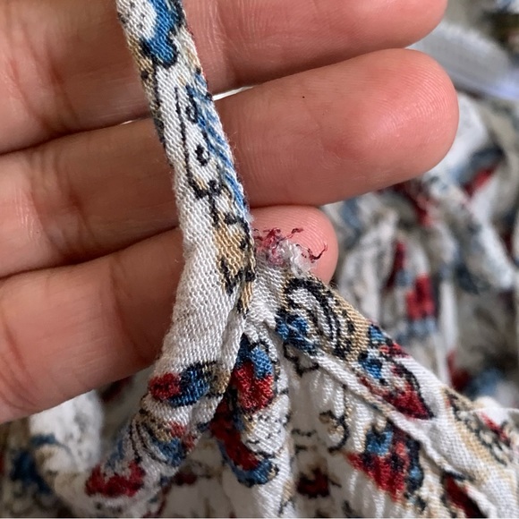 Knox Rose Sleeveless Spaghetti Strap Floral Midi Maxi Dress Size Small Bohemian - Picture 9 of 10